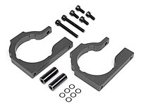 Motor Mount Plate 8mm Gray Savage Flux HP (  )