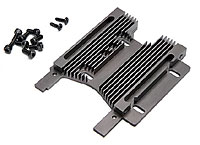 HD Heatsink Motor Plate 10mm 7075s Gray Savage Flux HP (  )