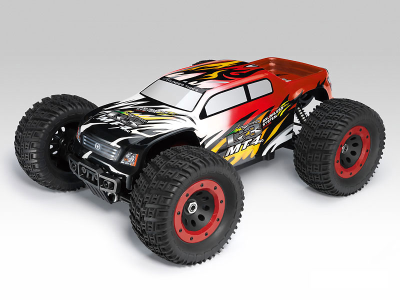 Радиоуправляемая машина Thunder Tiger MT4-G3 Monster Truck 4WD Brushless 2.4GHz Red () (нажмите для увеличения) Радиоуправляемая машина Thunder Tiger MT4-G3 Monster Truck 4WD Brushless 2.4GHz Red () (нажмите для увеличения)