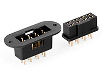 QS Multiplex MPX8 8pin Connector Male+Female (  )