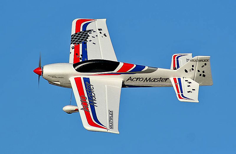 Радиоуправляемый самолет Multiplex AcroMaster Kit (21 4215) (нажмите для увеличения) Радиоуправляемый самолет Multiplex AcroMaster Kit (21 4215) (нажмите для увеличения)
