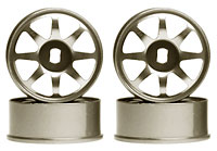 Aluminum Wheel Set AWD 8Spoke Gunmetal 4pcs (  )