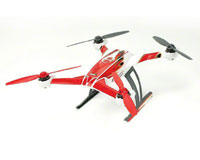 Upgrade RC Blade 350QX DNA Skin Red (  )