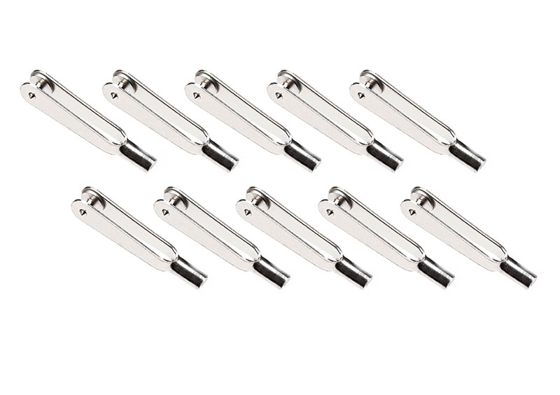 Металлический наконечник тяги AeroNaut Metal Clevis M2mm Threaded 10pcs .