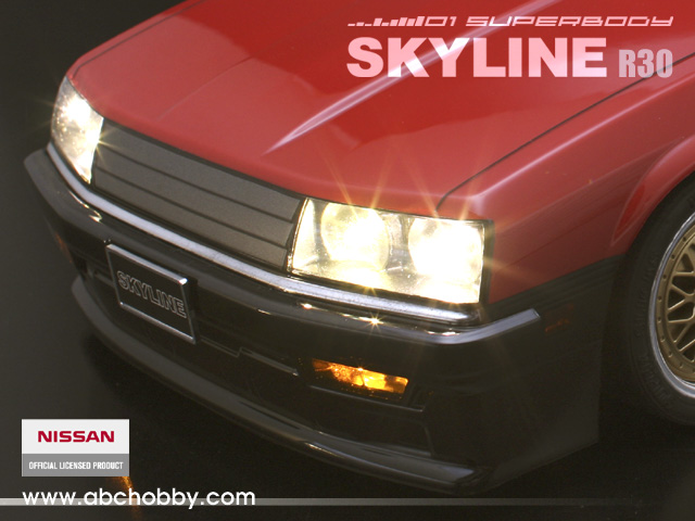 Кузов Nissan Skyline R30 Clear Body 190mm (ABC-66098) (нажмите для увеличения) Кузов Nissan Skyline R30 Clear Body 190mm (ABC-66098) (нажмите для увеличения)