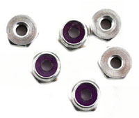 Low Profile Aluminum Locknuts 4-40 6pcs (  )