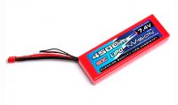 nVision Hard Case LiPo 7.4V 4500mAh 60C Deans Plug (  )