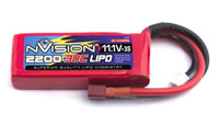 nVision LiPo 11.1V 2200mAh 30C Deans Plug (  )