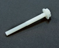 Nylon Bolt M6x60mm 1pcs (  )