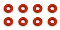 Silicone O-Rings P3x1.5mm Red 8pcs (  )