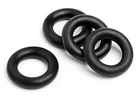 O-Ring 7.8x2.2mm Black 4pcs (  )