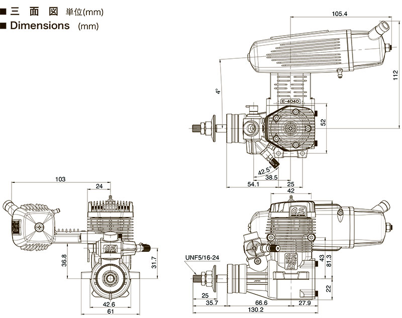 Двигатель авиамодельный OS Max 95AX Ringed 61C with E-4040 Silencer (19120) (нажмите для увеличения) Двигатель авиамодельный OS Max 95AX Ringed 61C with E-4040 Silencer (19120) (нажмите для увеличения)