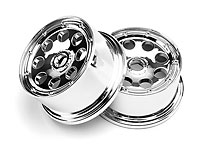 Outlaw Wheel Chrome 120x65mm -10mm Offset 2pcs (  )