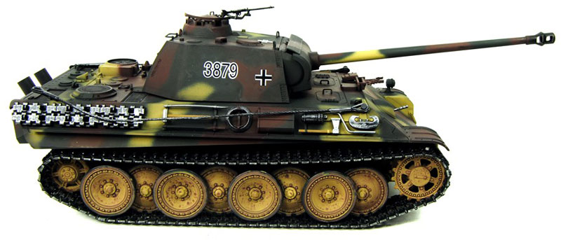   Taigen Panther Type G Airsoft RC Tank 1:16 with Smoke 2.4GHz (TG3879-1A) (  )