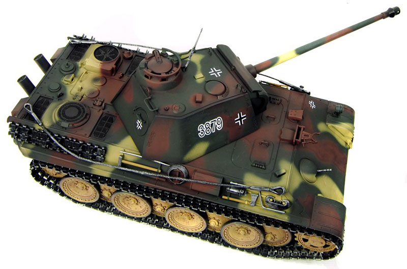   Taigen Panther Type G Airsoft RC Tank 1:16 with Smoke 2.4GHz (TG3879-1A) (  )
