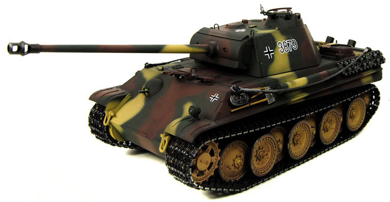   Taigen Panther Type G Airsoft RC Tank 1:16 with Smoke 2.4GHz (TG3879-1A) (  )