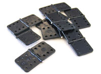 Nylon & Pinned Hinge L16xW32mm 12pcs (  )