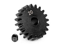 Pinion Gear 20 Tooth 1M 5mm Shaft Savage Flux