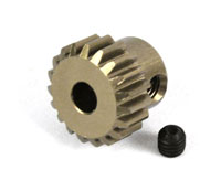 Aluminum 7075 Hard Coated Motor Pinions Gear 24Teeth 64Pitch (  )