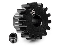 Pinion Gear 15 Tooth 1M 5mm Shaft Savage Flux