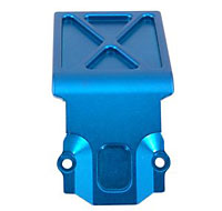 Aluminum Front Skid Plate Blue Revo (  )