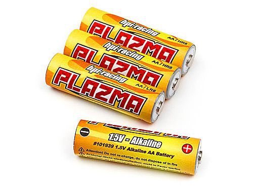 Аккумулятор HPI Plazma 1.5V Alkaline AA Battery 4pcs (HPI-101939) (нажмите для увеличения)
