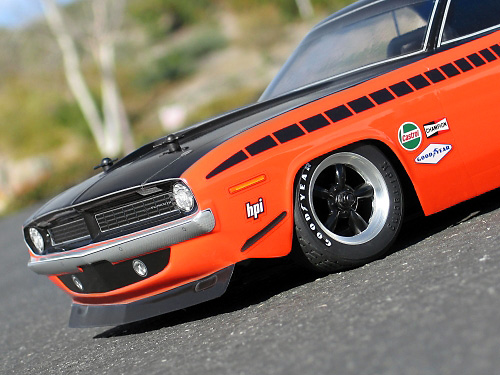 Plymouth® AAR Cuda 1970 Clear Body F200mm/R210mm (HPI-17510) (нажмите для увеличения) Plymouth® AAR Cuda 1970 Clear Body F200mm/R210mm (HPI-17510) (нажмите для увеличения)