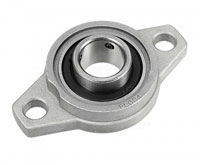 KFL000 Pillow Block Flange Bearing 10mm Shaft 1pcs (  )