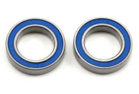 Ball Bearings 15x24x5mm Blue Rubber Sealed 2pcs (  )