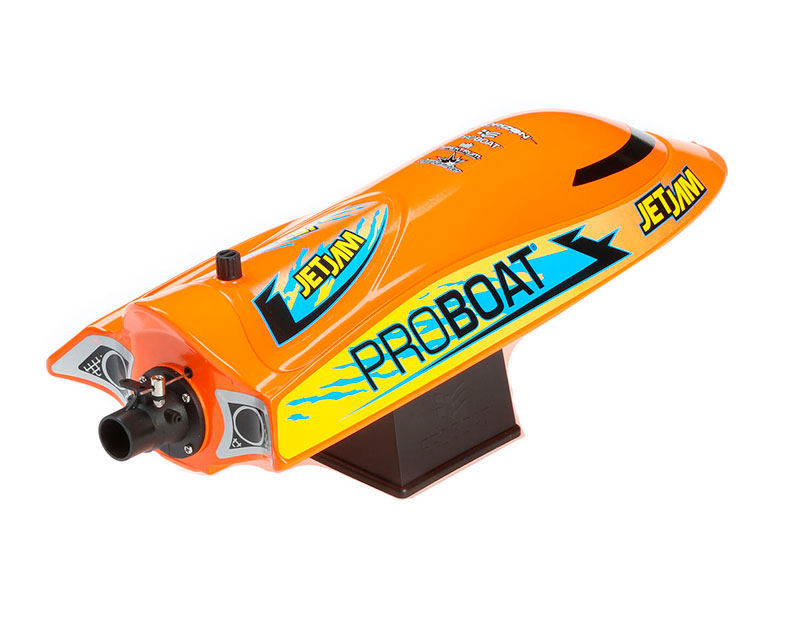 Радиоуправляемый катер ProBoat JetJam 12-Inch Pool Racer Orange 2.4GHz RTR (PRB08031T1) (нажмите для увеличения)