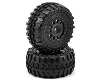 Interco TSL SX Super Swamper SC 2.2/3.0 Tires on F-11 Black Wheels 2pcs