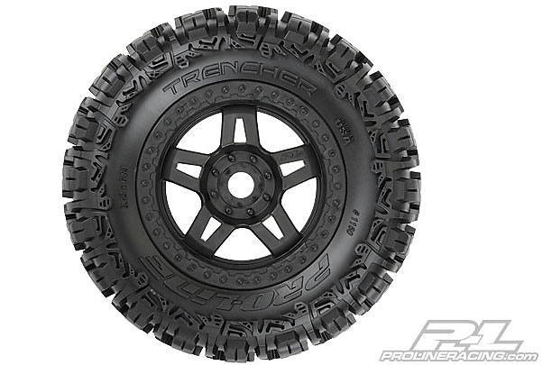 Колёса Pro-Line Trencher 3.8in 40 Series All-Terrain Tires Mounted on Tech 5 Black Wheels 2pcs (PL1160-13) (нажмите для увеличения) Колёса Pro-Line Trencher 3.8in 40 Series All-Terrain Tires Mounted on Tech 5 Black Wheels 2pcs (PL1160-13) (нажмите для увеличения)