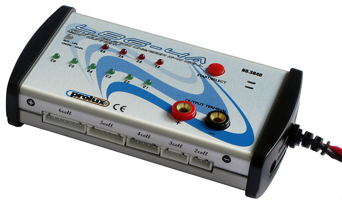 Зарядное устройство Prolux LB6-4A LiPo/LiFePo 12V (HP3840A) (нажмите для увеличения) Зарядное устройство Prolux LB6-4A LiPo/LiFePo 12V (HP3840A) (нажмите для увеличения)