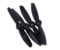 Dalprop 4045 4x4.5 Racing Edition Propeller CW+CCW Black Set (  )