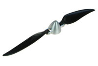 Folding Propeller 11x6 with Aluminum Spinner 33mm for 3.17mm Shaft (������� ��� ����������)