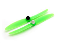 Gemfan 5x3 Self Tightening Propellers CW&CCW Green (  )