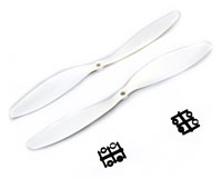 Gemfan Nylon Multicopter Propeller 9x4.7SF White 2pcs (  )