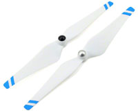 DJI 9.4x5.0 Self-tightening Propeller Metal Hub White/Blue Stripes Set