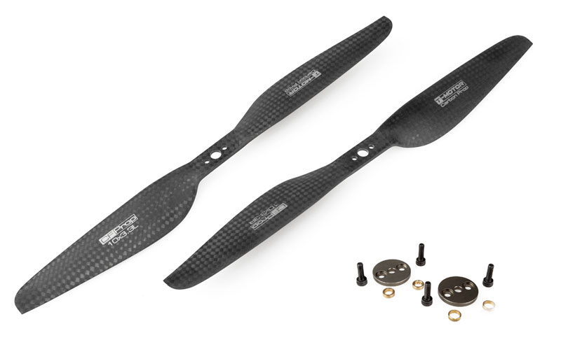Пропеллеры карбоновые T-Motor 10x3.3 Professional CF Propeller CW+CCW (TM-PRO-CF-10x33) (нажмите для увеличения) Пропеллеры карбоновые T-Motor 10x3.3 Professional CF Propeller CW+CCW (TM-PRO-CF-10x33) (нажмите для увеличения)