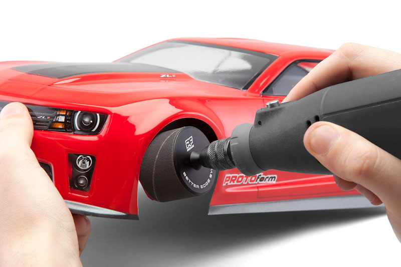 Насадка для шлифовки кузова после вырезания Protoform Better Edge: Sanding Drum (PL6103-00) (нажмите для увеличения) Насадка для шлифовки кузова после вырезания Protoform Better Edge: Sanding Drum (PL6103-00) (нажмите для увеличения)