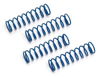 Shock Spring Soft Blue 4.40lbs MGT/Rival 4pcs (  )