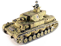 Dak PZ.Kpfw. IV Ausf. F-1 Airsoft RC Tank 1:16 PRO with Smoke 2.4GHz (  )