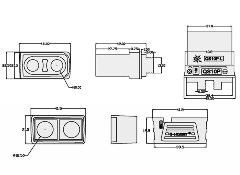 Коннектор-разъем QSConnector QS10P-F Female 10mm Connector (QS10-P-F) (нажмите для увеличения) Коннектор-разъем QSConnector QS10P-F Female 10mm Connector (QS10-P-F) (нажмите для увеличения)