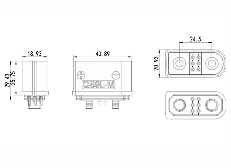 Коннектор-разъем QSConnector QS9L-M Male 9mm Connector (QS-QS9L-M) (нажмите для увеличения) Коннектор-разъем QSConnector QS9L-M Male 9mm Connector (QS-QS9L-M) (нажмите для увеличения)