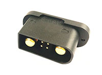 QS9S-M Male 9mm Mountable Connector (  )