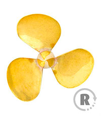 Raboesch Brass 3-Blade Propeller D-Type R M2 23.5mm (  )