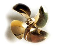 Raboesch Brass 4-Blade Propeller C-Type L M4 45mm (  )