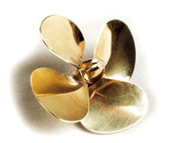 Raboesch Brass 4-Blade Propeller D-Type L M3 30mm (  )