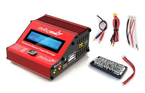Зарядное устройство SkyRC RacingStar RS16 Balance Charger 16A 12V 180W (SK-100078-01) (нажмите для увеличения) Зарядное устройство SkyRC RacingStar RS16 Balance Charger 16A 12V 180W (SK-100078-01) (нажмите для увеличения)