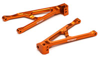 Aluminum Front Lower Arm Set Orange E-Revo 1/16